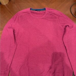 Ted Baker Men's Fuchsia Crewneck Sweater